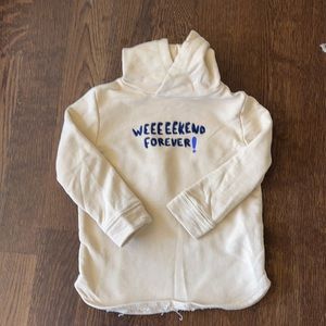 Zara Baby Boys “Weekends are Forever” Hoodie Sweatshirt